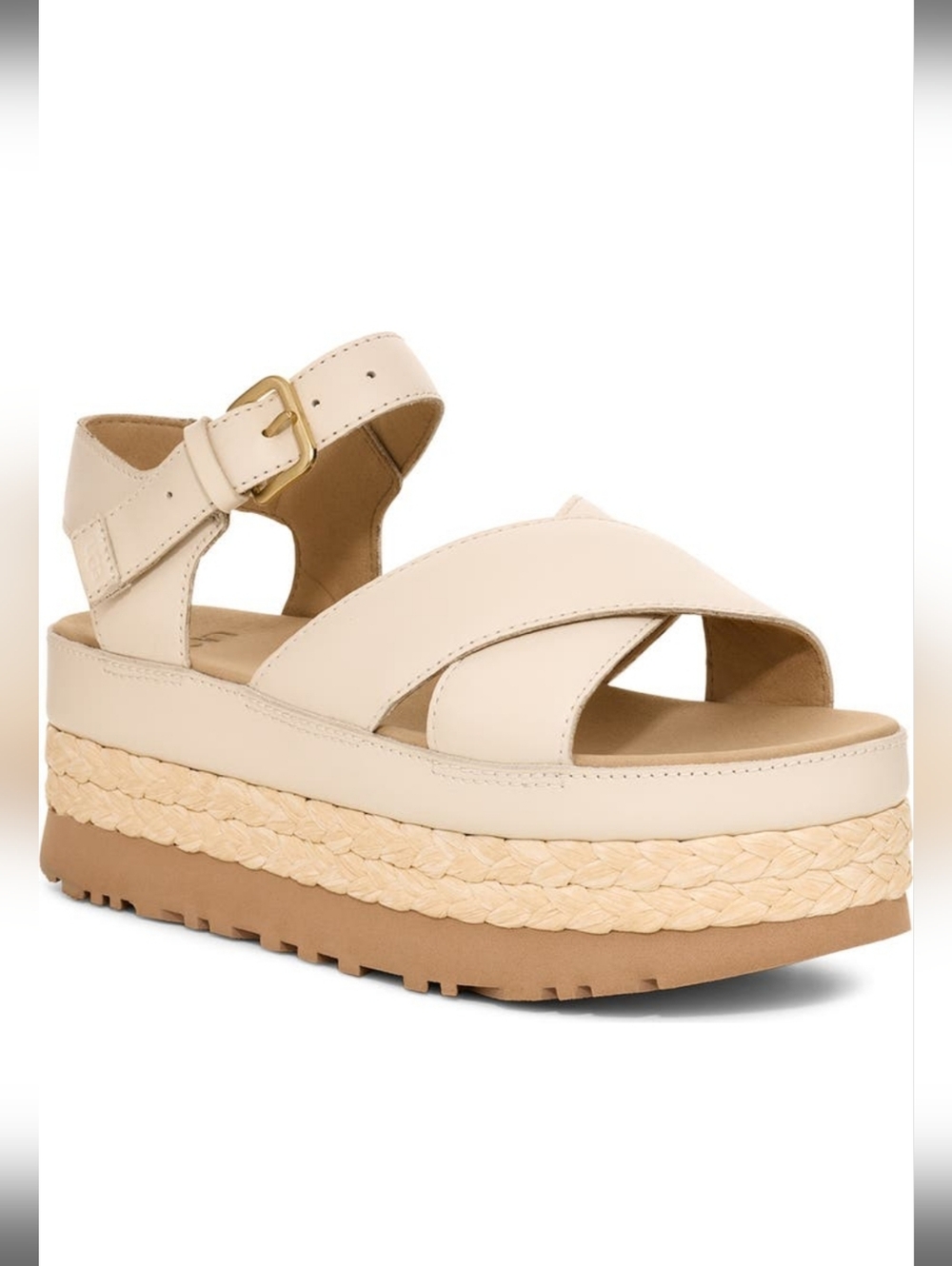 NEW UGG | $130 Aubrey Ankle Strap Platform Sandals